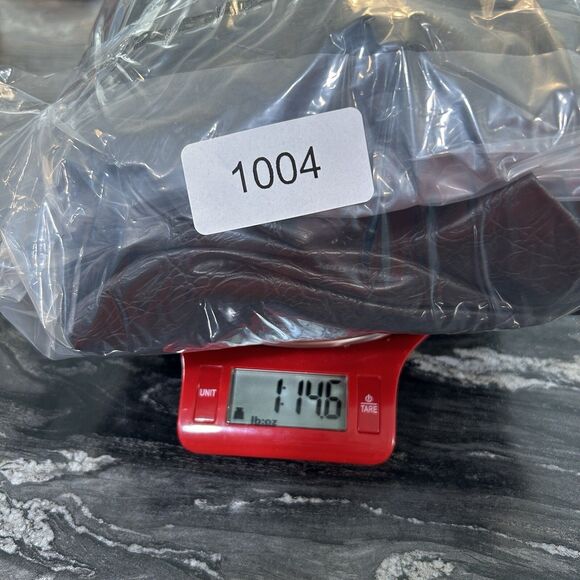 Vintage Alanni Womens Jacket XL Black Faux Leather Alligator Pockets Mob Wife - Picture 10 of 10